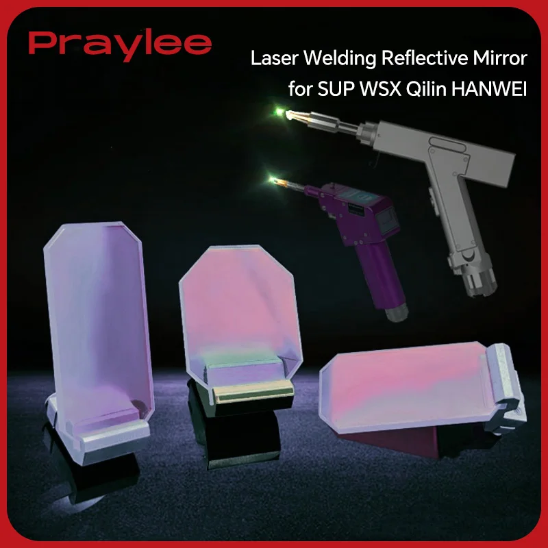 Laser Reflective Lens with Holder for Handheld Laser Welding Machine Gun SUP WSX Qilin HANWEI 30x14 27x14x2 20x15.2x1.6
Laser Reflective Lens with Holder for Handheld Laser Welding Machine Gun SUP WSX Qilin HANWEI 30x14 27x14x2 20x15.2x1.6