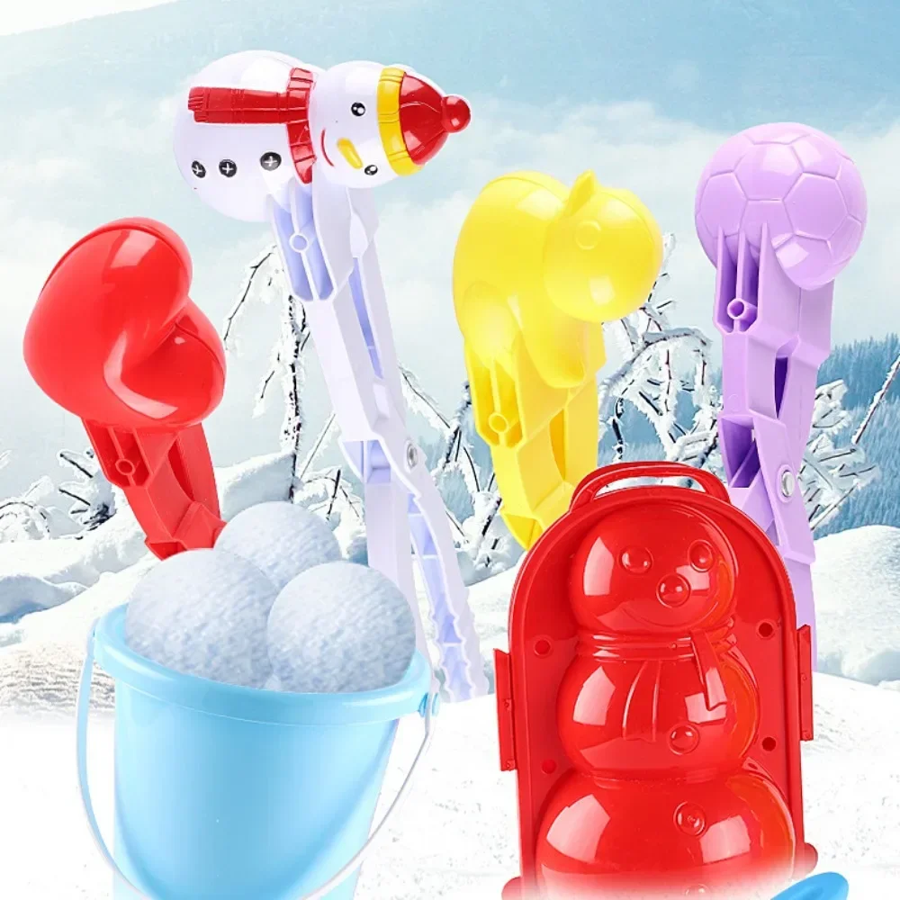 1pc Snowball Maker Clip Creative Heart Snowflake Duck Shape Snow Sand Mold Tool Winter Outdoor Fun & Sports Toy for Kids Adult
1pc Snowball Maker Clip Creative Heart Snowflake Duck Shape Snow Sand Mold Tool Winter Outdoor Fun & Sports Toy for Kids Adult