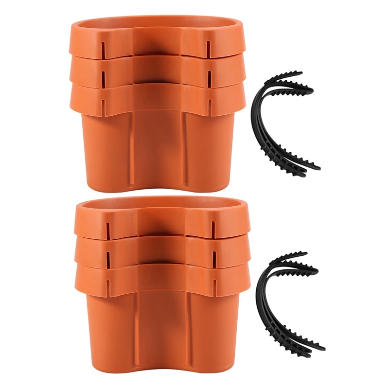 New-6 Pc/Lot Unique Gutter Downspout Garden Flower Pot Drain Pipe Flower Pots Tubs Drain Pipe Garden Planters
New-6 Pc/Lot Unique Gutter Downspout Garden Flower Pot Drain Pipe Flower Pots Tubs Drain Pipe Garden Planters