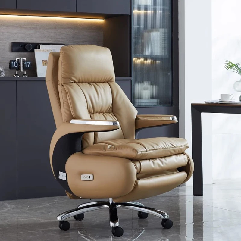 

Luxury Swivel Office Chair Massage Accent Makeup Comfy Office Chairs Recliner Design Silla Para Escritorio Office Furniture