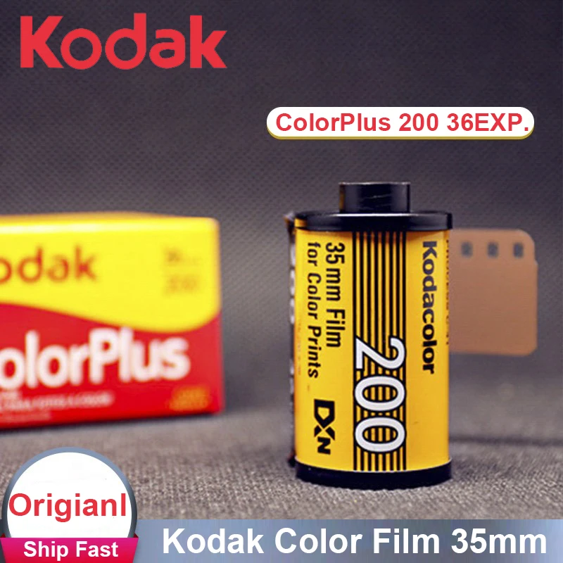 Оригинальная пленка Kodak C200 градусов 135 Folor 36 листов 35 мм EasyTo Shoot Colorplus пленки для