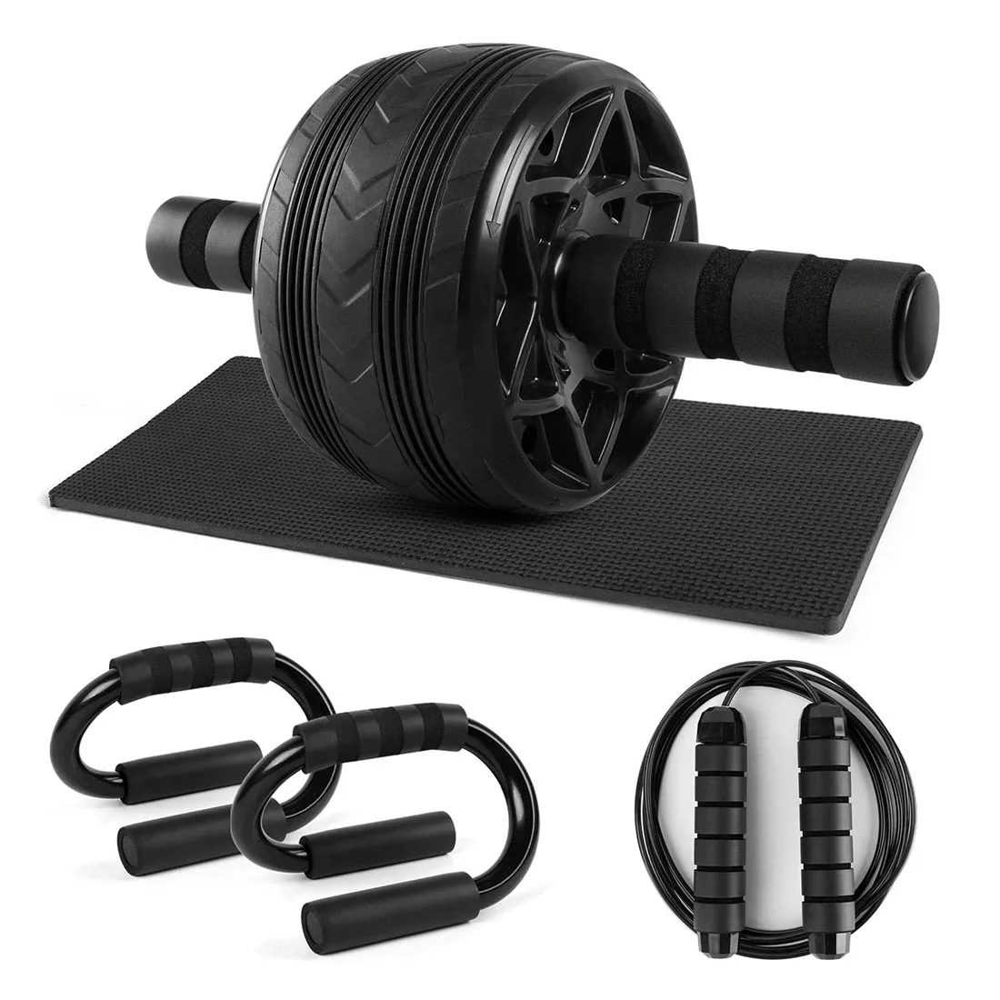 AB Roller Power Wheels Machine Push up Bar Skipping Jump Rope Home Gym and Exercise Workout Equipment Abdominal Muscle Trainer
AB Roller Power Wheels Machine Push up Bar Skipping Jump Rope Home Gym and Exercise Workout Equipment Abdominal Muscle Trainer