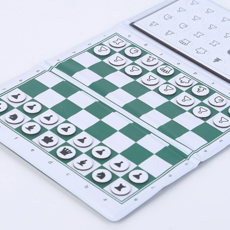 Magnetic Chess Foldable Wallet Style Pocket Chess Mini Portable Magnet Board Chessboard Kid Puzzle Toy Children's gifts
Magnetic Chess Foldable Wallet Style Pocket Chess Mini Portable Magnet Board Chessboard Kid Puzzle Toy Children's gifts