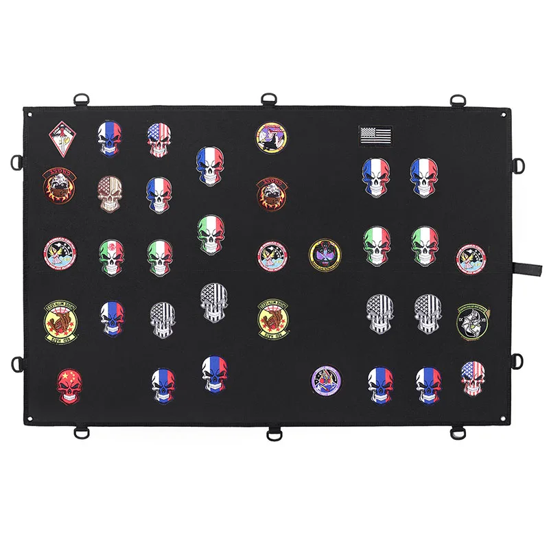 Tactical Morale Patch Panel Badge Storage Cloth Armband Display Board Military Fan ID Patches Foldable Hook Loop Surface D-Rings
Tactical Morale Patch Panel Badge Storage Cloth Armband Display Board Military Fan ID Patches Foldable Hook Loop Surface D-Rings