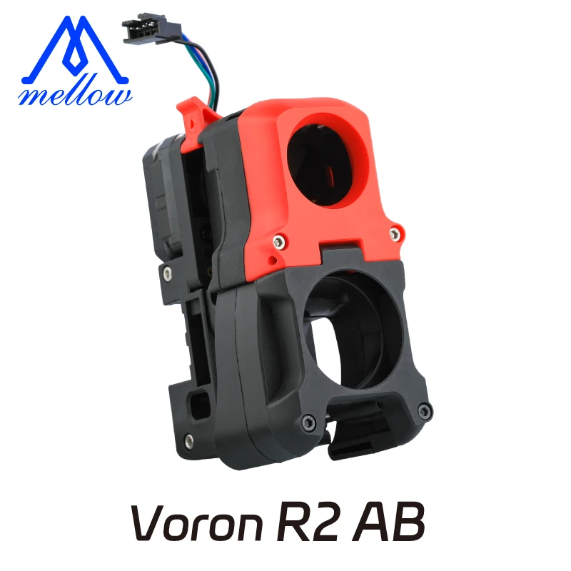 

Mellow Nylon+Glass Injection Voron R2 AB Clockwork Extruder Shell High Temperature And Durable For Voron 2.4/Trident/Switchwire