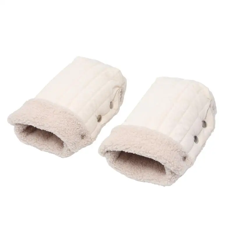 

Stroller Muff Winter Stroller Warmmuffs Gloves Insulated Stroller Mittens For Winter Plush Lined Stroller Warmmuffs Kids Pram