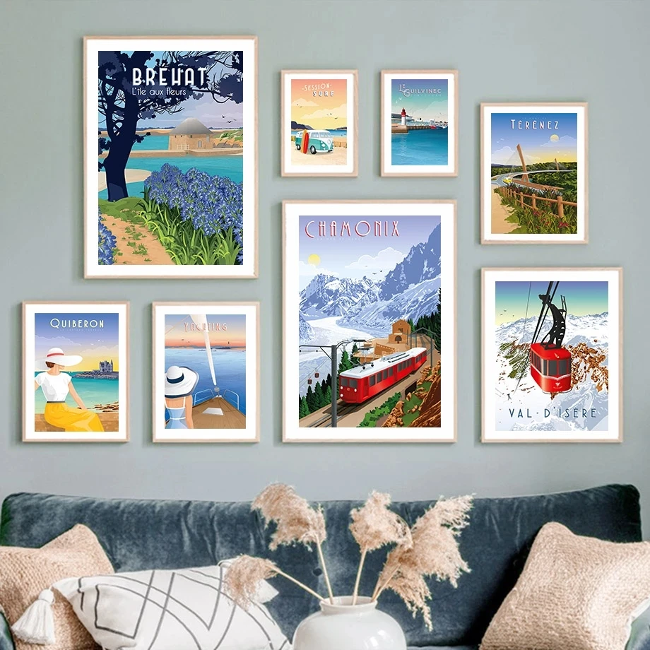 Cartoon Landscape Illustrated Travel Wall Art Canvas Painting Nordic Posters and Prints Wall Pictures for Living Room Decor
Cartoon Landscape Illustrated Travel Wall Art Canvas Painting Nordic Posters and Prints Wall Pictures for Living Room Decor