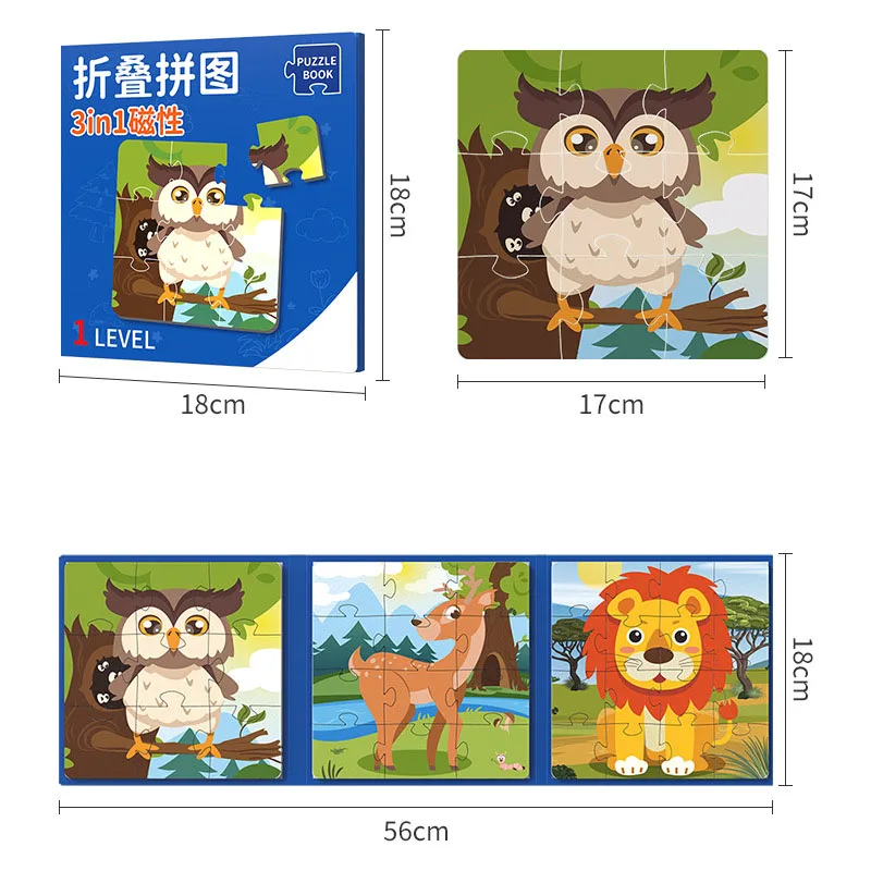 Magnetic Puzzles for Kids Montessori Toys Advance Educate Book Animal Fruit Underwater World Leveled Puzzles Magnetic Toys 0-6
Magnetic Puzzles for Kids Montessori Toys Advance Educate Book Animal Fruit Underwater World Leveled Puzzles Magnetic Toys 0-6