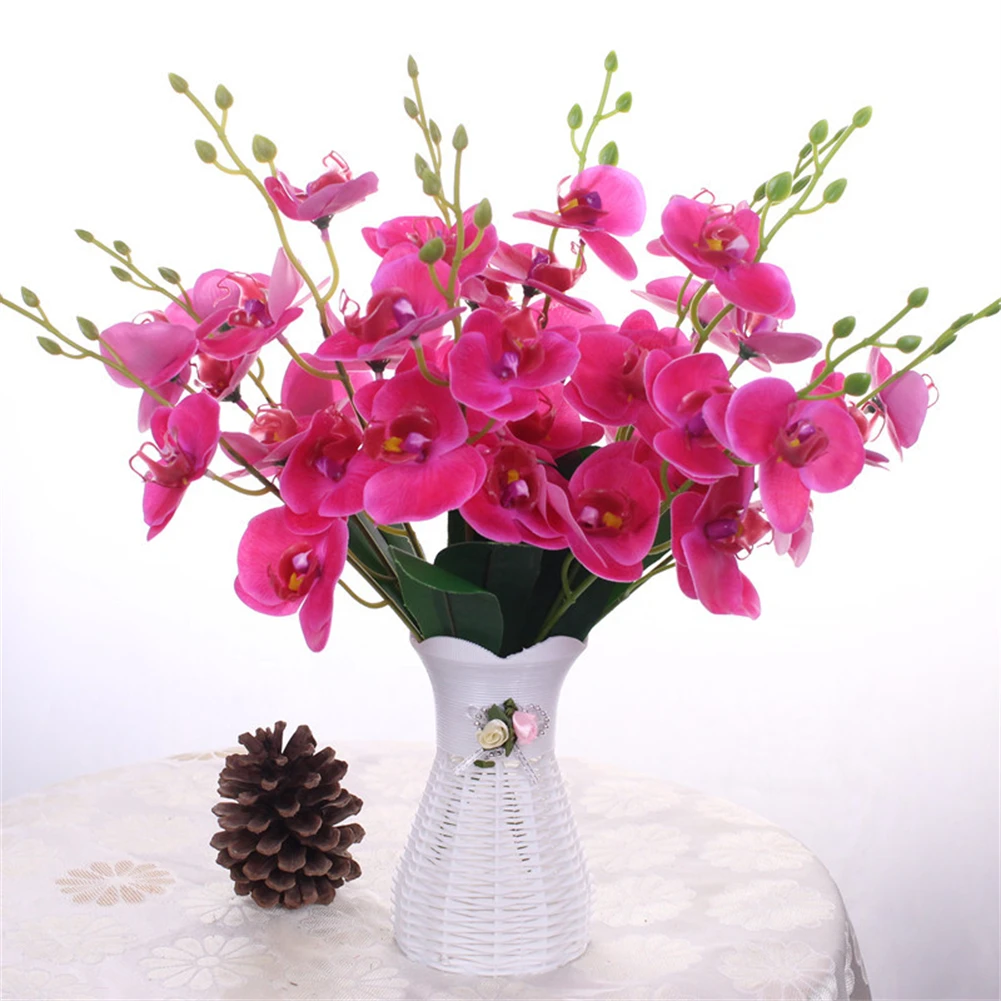 Artificial Butterfly Orchid Bouquet Fake Flowers For DIY Christmas Wedding Party Arrangement Table Decor Flowers Home Decoration
Artificial Butterfly Orchid Bouquet Fake Flowers For DIY Christmas Wedding Party Arrangement Table Decor Flowers Home Decoration