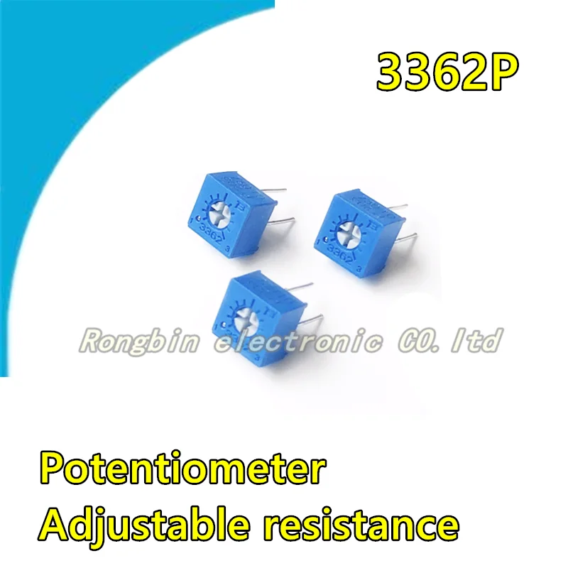 20PCS 3362P Potentiometer Adjustable Resistance 100R 200R 500R 1K 2K 5K 10K 20K 50K 100K 200K 500K 1M 2M Precision Variable
20PCS 3362P Potentiometer Adjustable Resistance 100R 200R 500R 1K 2K 5K 10K 20K 50K 100K 200K 500K 1M 2M Precision Variable