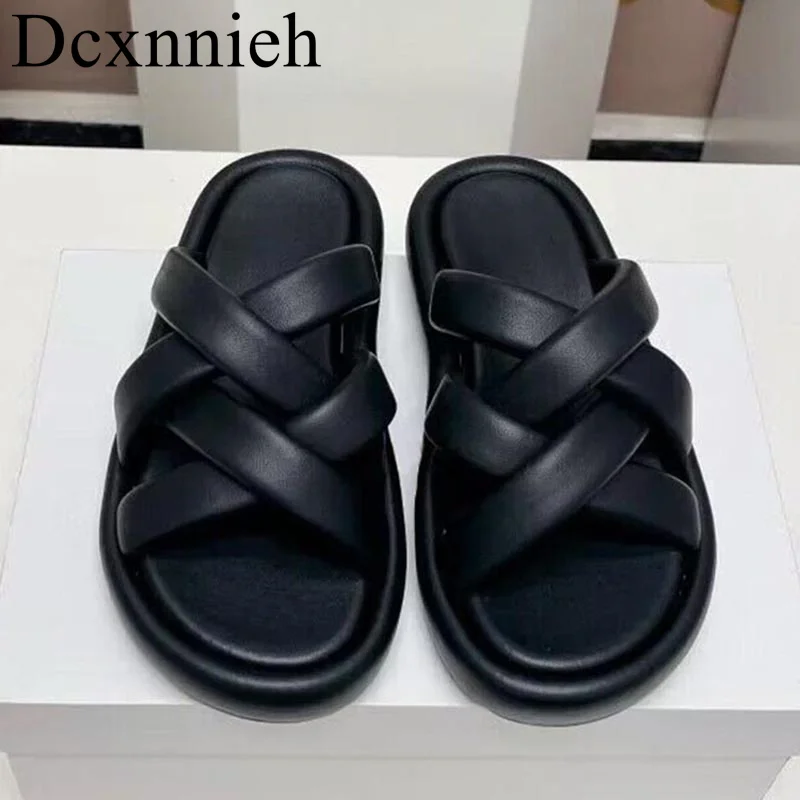 New Summer anti slip thick sole slippers casual genuine leather woven slippers comfortable outdoor vacation beach shoes 2024
New Summer anti slip thick sole slippers casual genuine leather woven slippers comfortable outdoor vacation beach shoes 2024