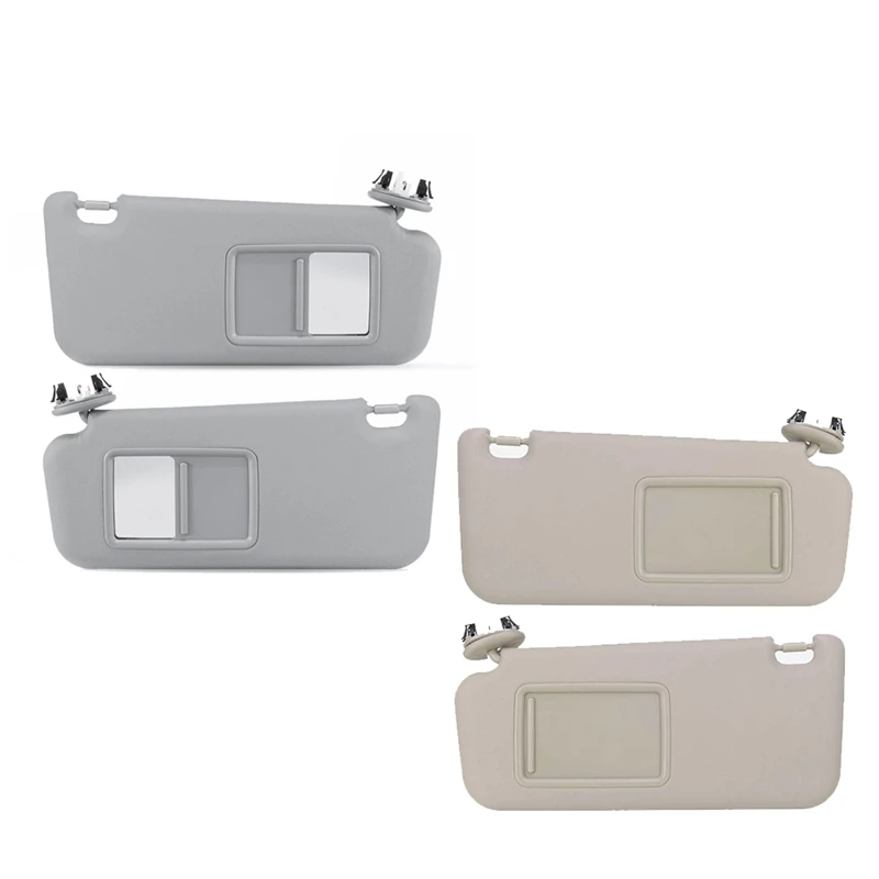 1 пара солнцезащитных козырьков 74320-42501-A1 74320-42501-B2 для Toyota RAV4 2005-2013 Автомобильные солнцезащитные зеркала для макияжа 7432042501
1 пара солнцезащитных козырьков 74320-42501-A1 74320-42501-B2 для Toyota RAV4 2005-2013 Автомобильные солнцезащитные зеркала для макияжа 7432042501