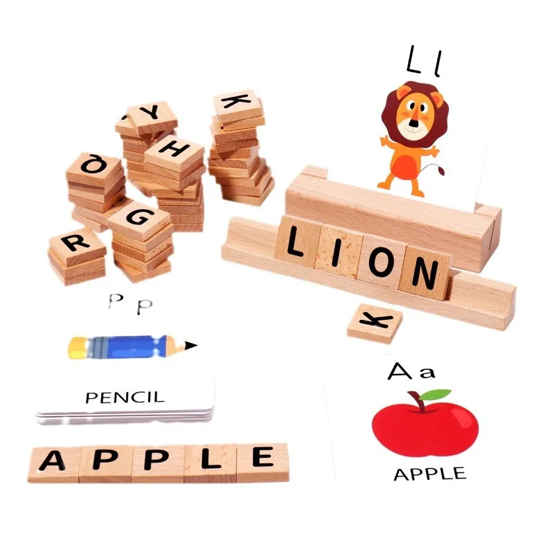 

Игрушки для малышей 3-12 лет, игра с буквами для дошкольного обучения, обучающие игрушки для мальчиков и девочек, Рождественский подарок на день рождения