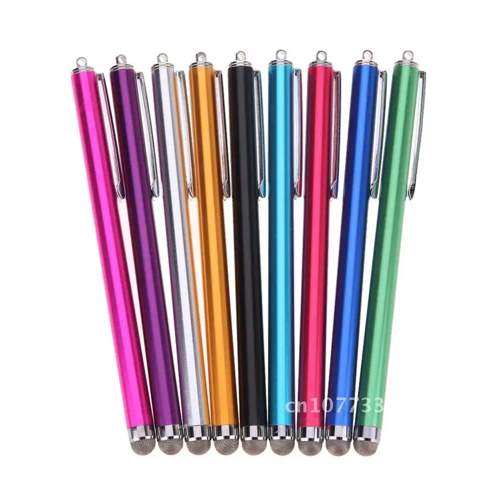 

Fine Point Round Thin Tip Stylus Pen 9 Colors Touch Screen Pen Capacitive Stylus Pen For Smart Phone Tablet For iPad For iPhone