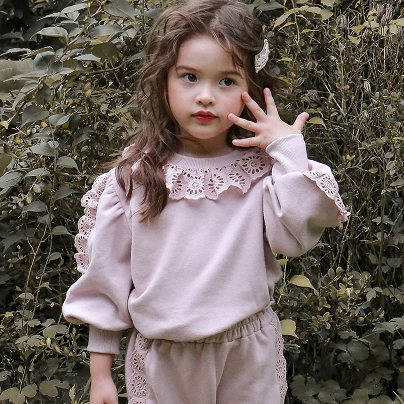 Korean Children's Clothing 2023 Spring Lace Loose Pullover Long-sleeved Sweater Hoodies Kids Clothes Girls Sweatshirt Sweater
Korean Children's Clothing 2023 Spring Lace Loose Pullover Long-sleeved Sweater Hoodies Kids Clothes Girls Sweatshirt Sweater