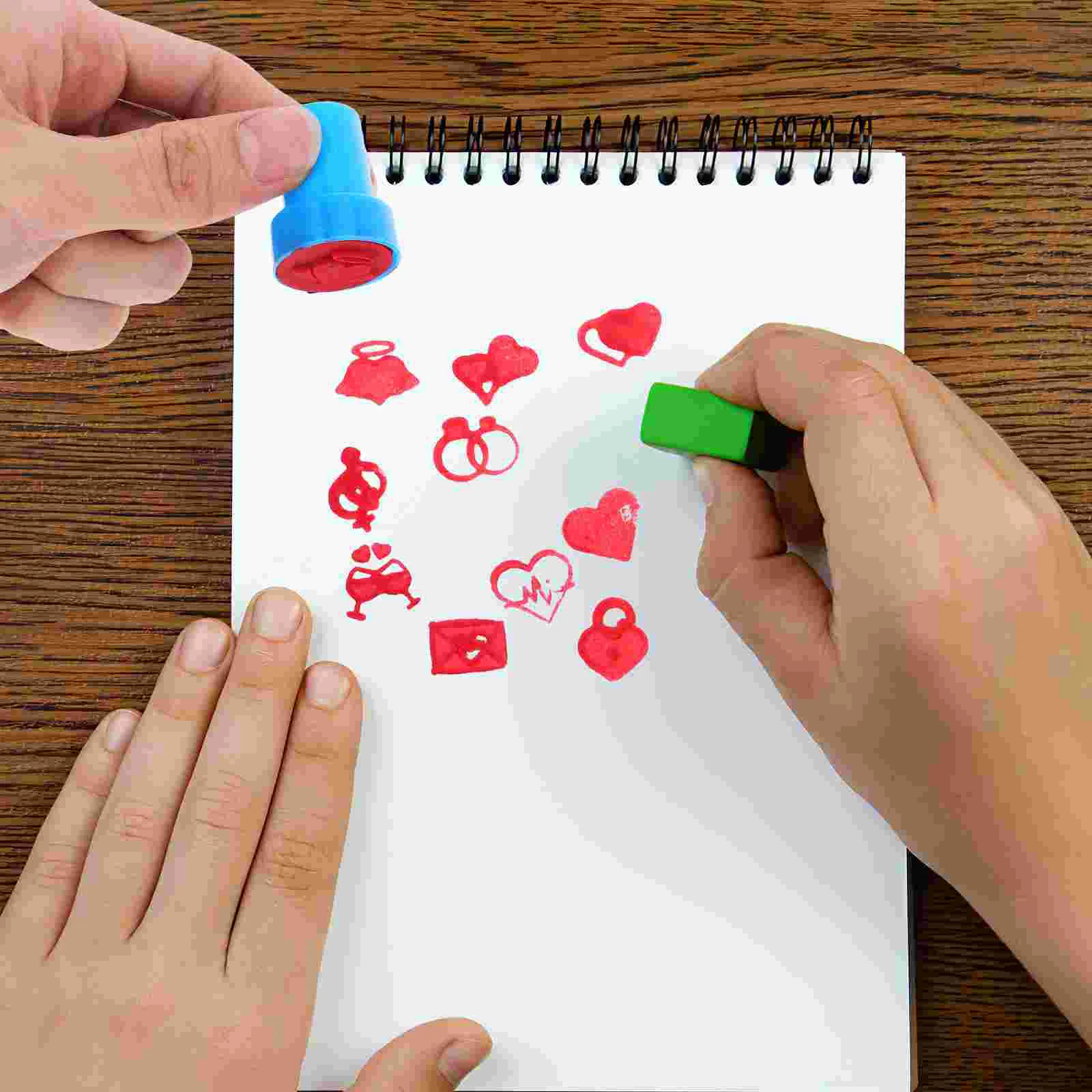 10 Pcs Love Seal Gift Labels DIY Stamps for Kids Journaling Crafting Pp Plastic Cute Stamper
10 Pcs Love Seal Gift Labels DIY Stamps for Kids Journaling Crafting Pp Plastic Cute Stamper