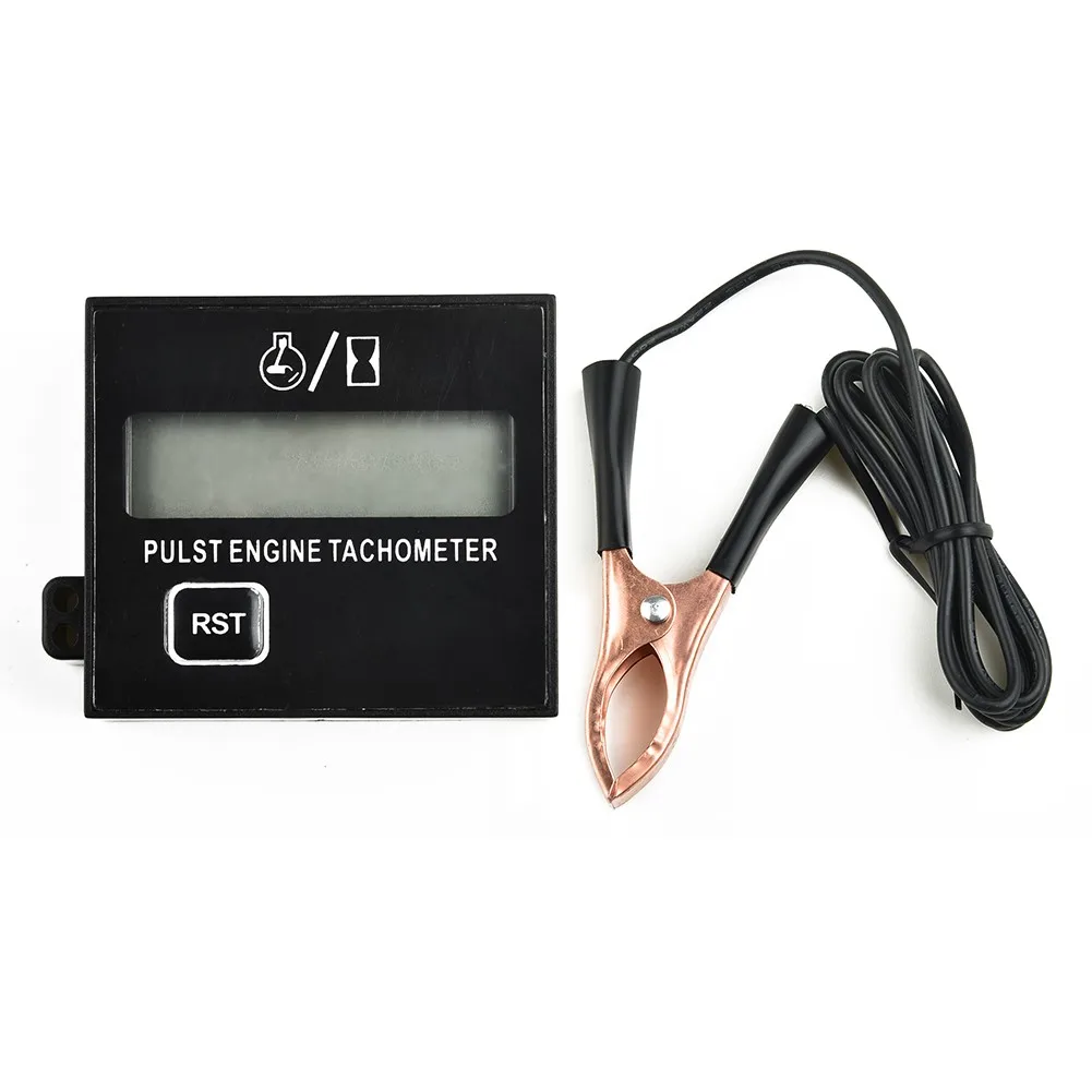 LCD Digital Engine Tach Hour Meter Tachometer Gauge Inductive Waterproof For Chain Saw Mower Stroke Gasoline
LCD Digital Engine Tach Hour Meter Tachometer Gauge Inductive Waterproof For Chain Saw Mower Stroke Gasoline