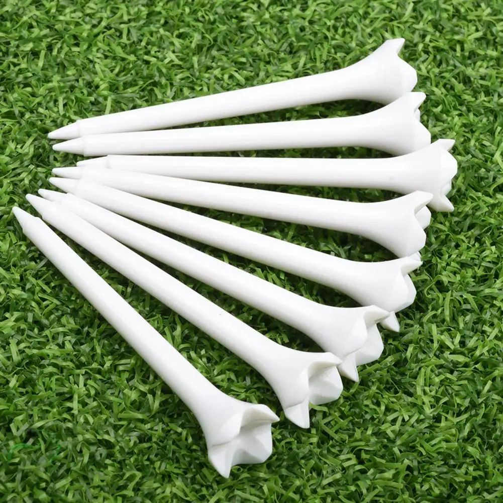 

Golf Practice Aid Premium Reusable Golf Tees High Stability Low Friction Training for Performance Long Durable Plastic Design