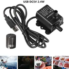 New Ultra-quiet USB Mini Brushless DC Water Pump DC5V 2.4W 250L/H Lift 2m Submersible Fountain Aquarium Circulating water pump
New Ultra-quiet USB Mini Brushless DC Water Pump DC5V 2.4W 250L/H Lift 2m Submersible Fountain Aquarium Circulating water pump