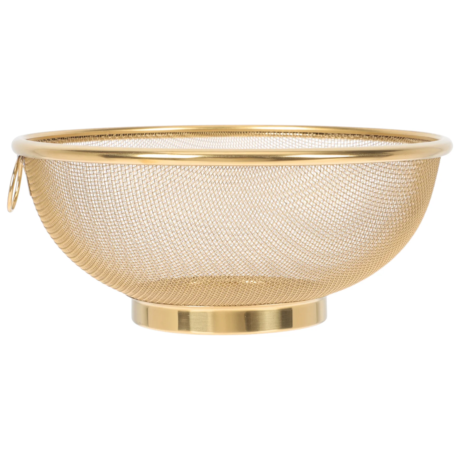 Stainless Steel Mesh Colander Fruit Sink Colander Stainer Rice Washing Bowl Fine Mesh Strainer Food Drain Basket Strainer Basket 
Stainless Steel Mesh Colander Fruit Sink Colander Stainer Rice Washing Bowl Fine Mesh Strainer Food Drain Basket Strainer Basket