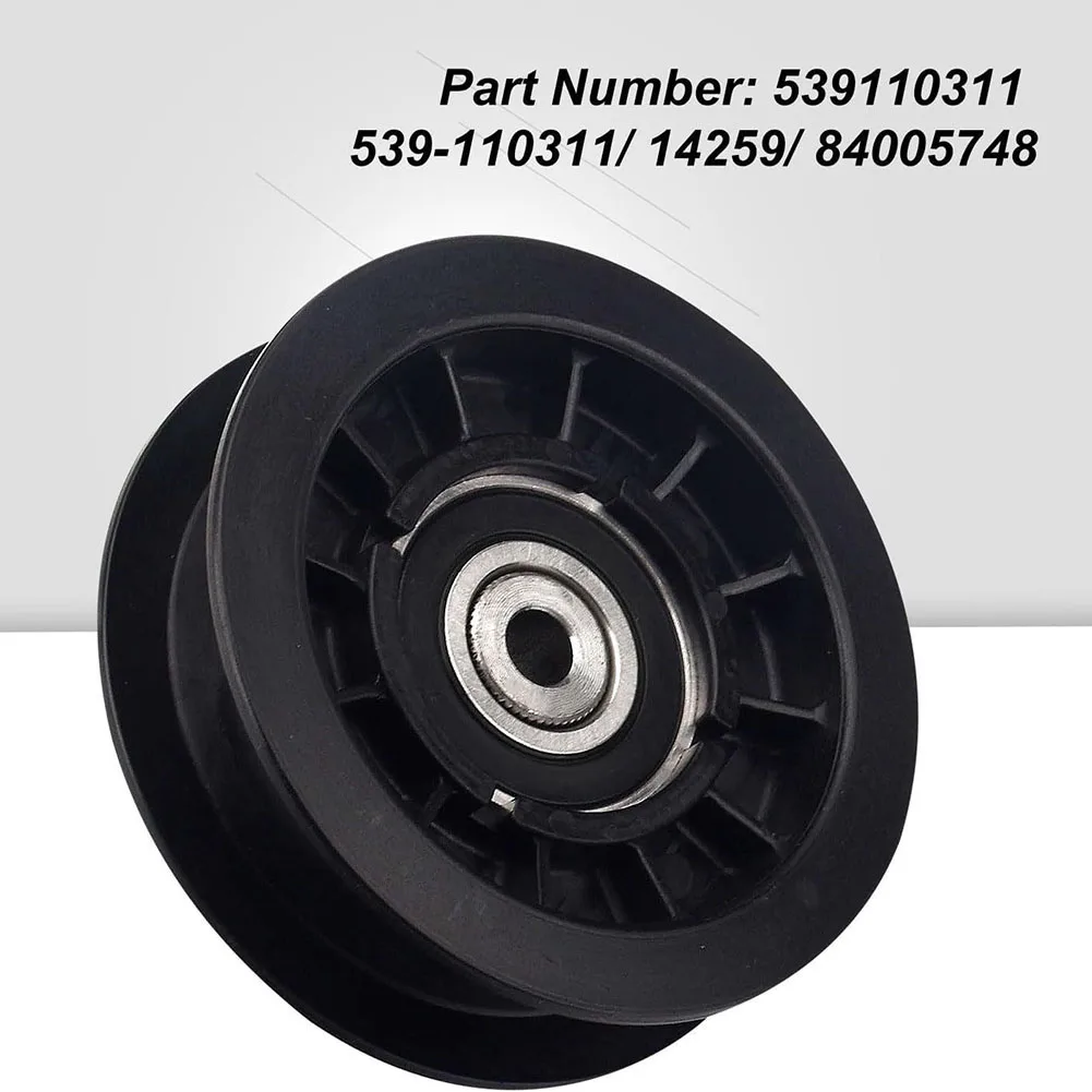 1pc Black Rubber Flat Idler Pulley Garden Power Tools Lawn Mower Replacement Accessories For 539-110311 14259 84005748
1pc Black Rubber Flat Idler Pulley Garden Power Tools Lawn Mower Replacement Accessories For 539-110311 14259 84005748