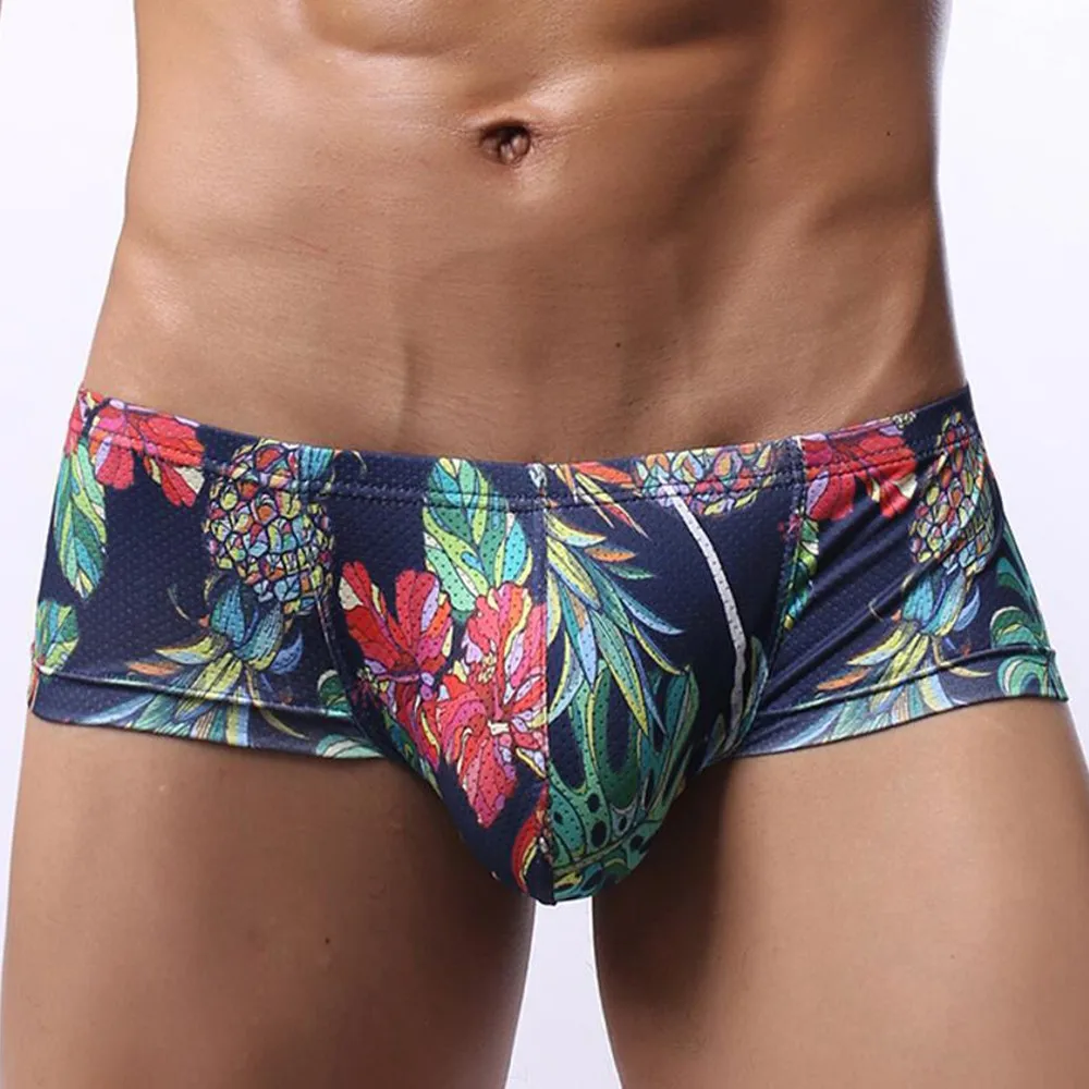 Men Sexy Printed Briefs Bulge Pouch Low Rise Underwear Low-waist Underpants Men's Underwear Head Printing U Convex Mesh Breathab
Men Sexy Printed Briefs Bulge Pouch Low Rise Underwear Low-waist Underpants Men's Underwear Head Printing U Convex Mesh Breathab