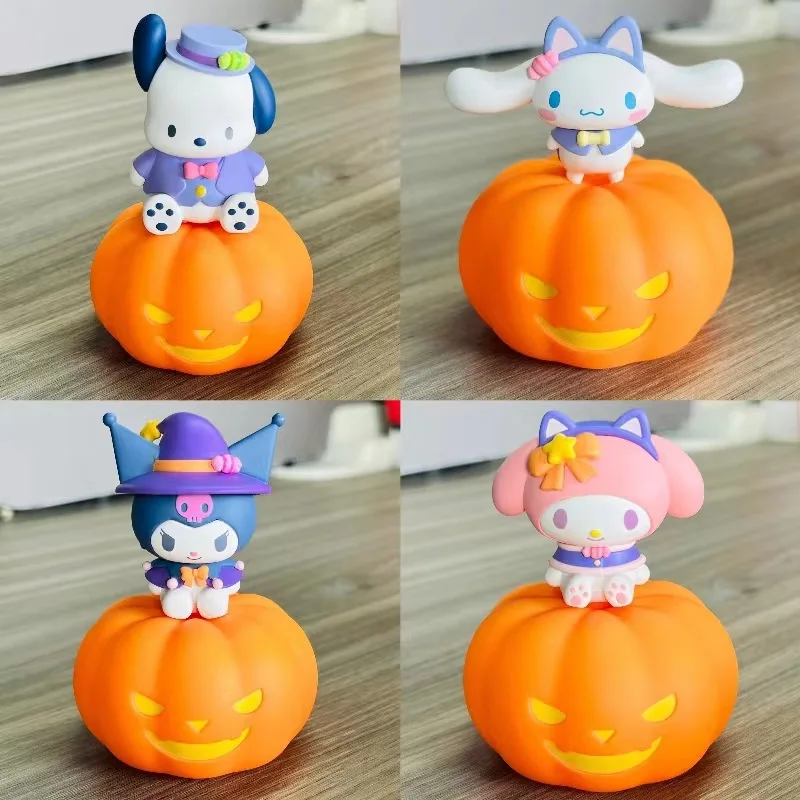 Sanrio Cute Kuromi My Melody Halloween Pumpkin Nightlight Cinnamoroll Anime Figures Kawaii Figure Dolls Room Decoration Gifts
Sanrio Cute Kuromi My Melody Halloween Pumpkin Nightlight Cinnamoroll Anime Figures Kawaii Figure Dolls Room Decoration Gifts