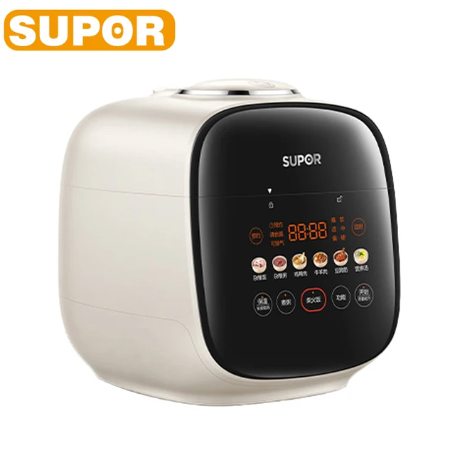 SUPOR-Autocuiseur électrique multifonctionnel pour la maison, cuiseur à riz domestique avec 2 doublures, rendez-vous 12H, 70Kpa, 220V, 2,3 L 1