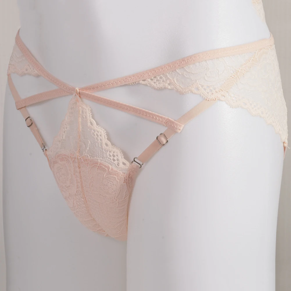 Sexy Men Sissy Briefs Lace Ultra-thin Transparent Panties Hollow Pouch Sheath Thong Gay Man Solid Underwear Erotic Lingerie
Sexy Men Sissy Briefs Lace Ultra-thin Transparent Panties Hollow Pouch Sheath Thong Gay Man Solid Underwear Erotic Lingerie