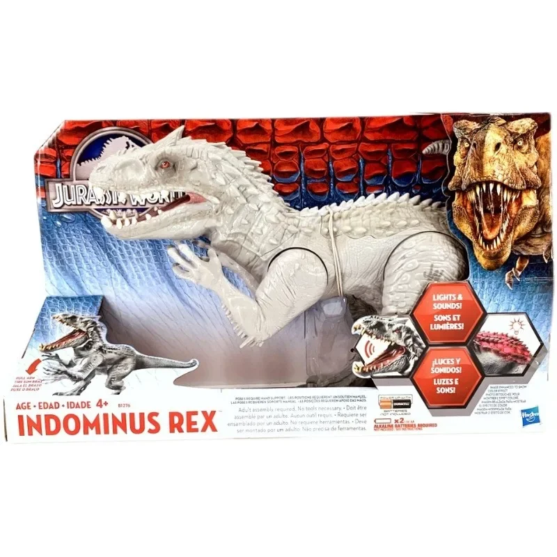 Jurassic Worlds Indominus Rex Action Figures Simulation Dinosaur Model Lights Sounds Toy Movable Joint Dinosaur Doll Kids Gifts
Jurassic Worlds Indominus Rex Action Figures Simulation Dinosaur Model Lights Sounds Toy Movable Joint Dinosaur Doll Kids Gifts