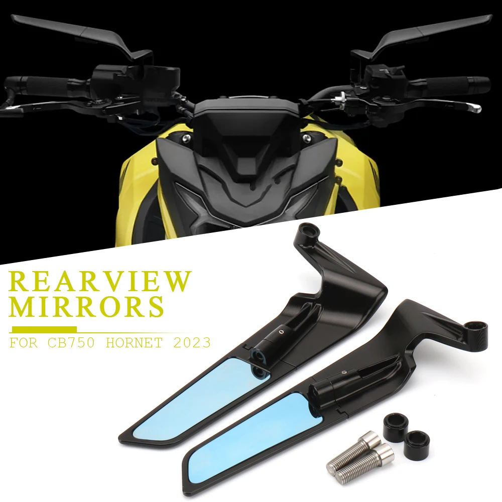 

New CB750 Hornet 2023 Mirror Motorcycle Accessories 360° rotation Side Rearview Mirrors For Honda CB 750 HORNET