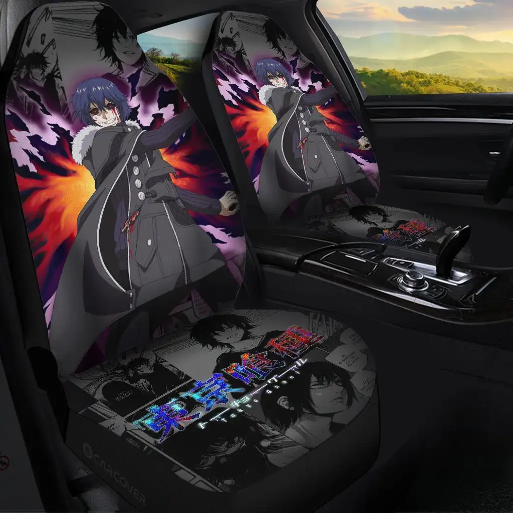 Tokyo Ghoul Ayato Kirishima Car Seat Covers Anime Car Interior Accessories,2 PCS Universal Front Seat Protective Cover
Tokyo Ghoul Ayato Kirishima Car Seat Covers Anime Car Interior Accessories,2 PCS Universal Front Seat Protective Cover