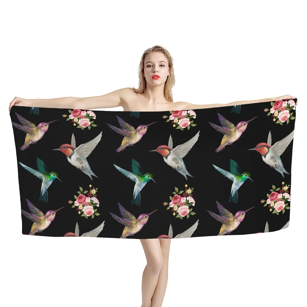 Beach Towel for Women Gift Classic Style Flowers and Hummingbird Terry Towel for Bath and Sauna Yoga Mat Travel Camping Hotel
Beach Towel for Women Gift Classic Style Flowers and Hummingbird Terry Towel for Bath and Sauna Yoga Mat Travel Camping Hotel
