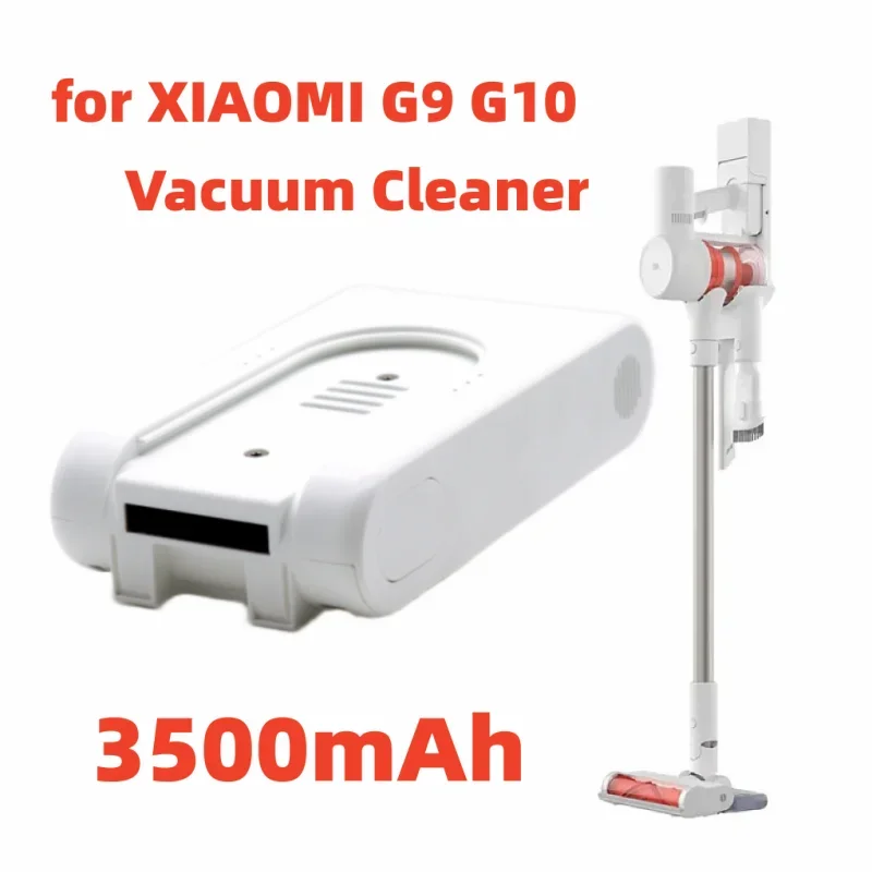 Rechargeable Lithium-Ion Battery for XIAOMI G9 G10 Vacuum Cleaner Accessories Extended Battery Pack for XIAOMI G9 G10 3500mAh
Rechargeable Lithium-Ion Battery for XIAOMI G9 G10 Vacuum Cleaner Accessories Extended Battery Pack for XIAOMI G9 G10 3500mAh