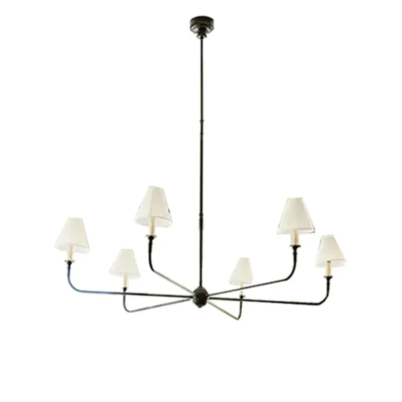 Customizable 6 Lights American Minimalist Chandelier Danish Creative Personality Art Study Bedroom Dining Room Hanging Lamp
Customizable 6 Lights American Minimalist Chandelier Danish Creative Personality Art Study Bedroom Dining Room Hanging Lamp