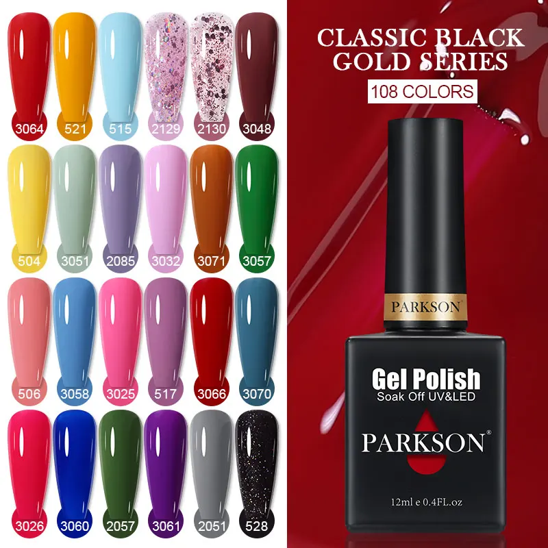 Parkson 12ml Gel nail polish Soak Off UV LED Semi Permanent Solid Nail Gel Varnish Soak Off Gel for Nail art maincure
Parkson 12ml Gel nail polish Soak Off UV LED Semi Permanent Solid Nail Gel Varnish Soak Off Gel for Nail art maincure