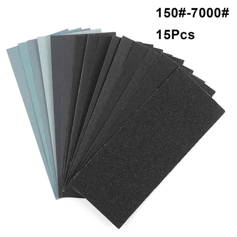 Sandpaper 150-7000 Grit Sand Paper Water/Dry Sanding Paper Metal Glass Ceramics Wood Polishing Sandpaper Abrasive Tool
Sandpaper 150-7000 Grit Sand Paper Water/Dry Sanding Paper Metal Glass Ceramics Wood Polishing Sandpaper Abrasive Tool
