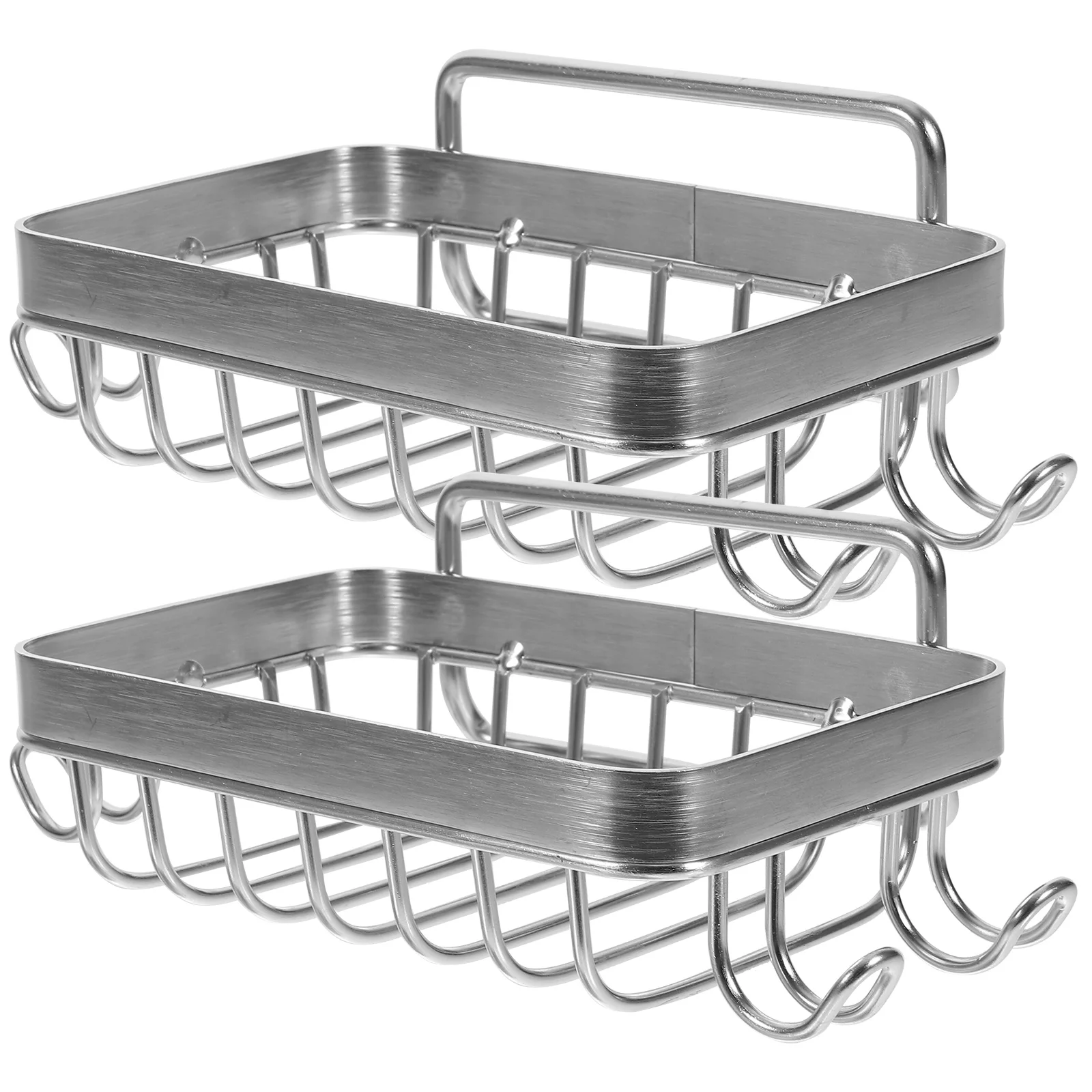 HOMEMAXS 2pcs Soap Holder 304 Stainless Steel Bar Soap Holder Sponge Tray with Traceless Adhesive Tape for Bathroom and Kitchen
HOMEMAXS 2pcs Soap Holder 304 Stainless Steel Bar Soap Holder Sponge Tray with Traceless Adhesive Tape for Bathroom and Kitchen