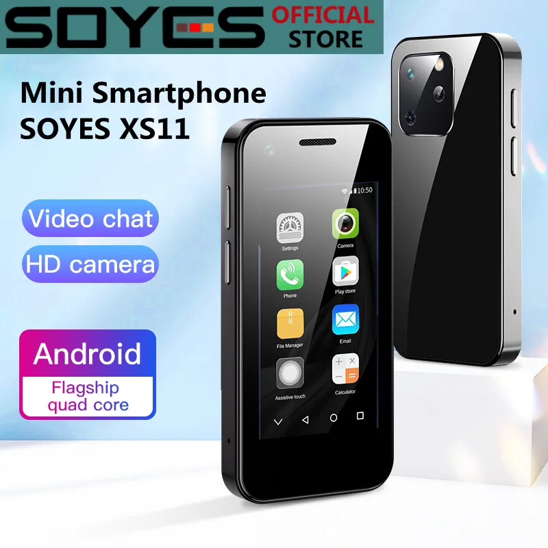 SOYES Mini 3G смартфон XS11 четыре ядра Android 6 0 две Sim-карты WIFI маленькие мобильные сотовые