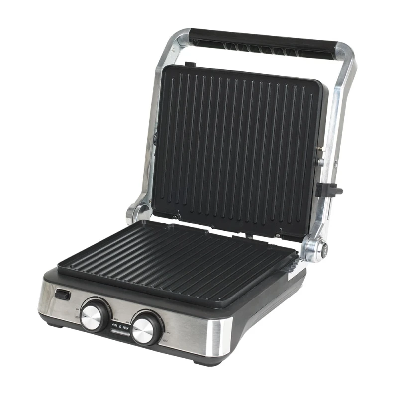 Гриль-пресс Endever Grillmaster 235 (Мощность 2000 Вт раздельная регулировка температуры