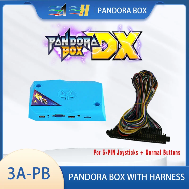 

Original Pandora Box Dx 3000 In 1 Jamma Board Arcade Version Crt Vga Cga Hd-Compatible For Add 3D Games Machine