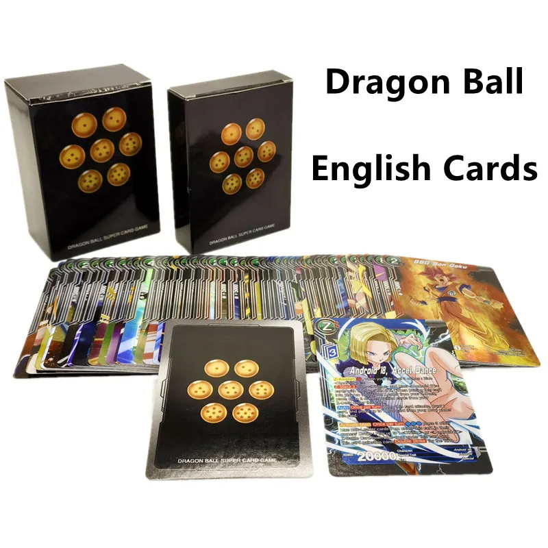 50pcs 100pcs Anime Dragon Ball Super Cards English Saiya Goku Vegeta Shining Card Board Game Toys For Kids Adult Gift
50pcs 100pcs Anime Dragon Ball Super Cards English Saiya Goku Vegeta Shining Card Board Game Toys For Kids Adult Gift