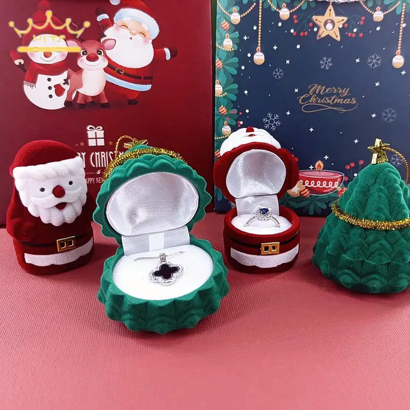 Christmas Gift Packaging Box Proposal Wedding Ring Box for Bride Small Jewelry Storage Case Ear Stud Holder Party Surprise Gift
Christmas Gift Packaging Box Proposal Wedding Ring Box for Bride Small Jewelry Storage Case Ear Stud Holder Party Surprise Gift