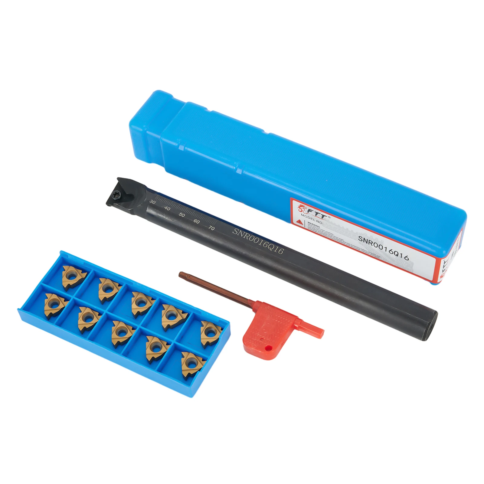 Brand New Workshop Carbide Insert Turning Tool +10pcs 16IR AG60 Internal Threading For Semi-Finishing & Finishing
Brand New Workshop Carbide Insert Turning Tool +10pcs 16IR AG60 Internal Threading For Semi-Finishing & Finishing