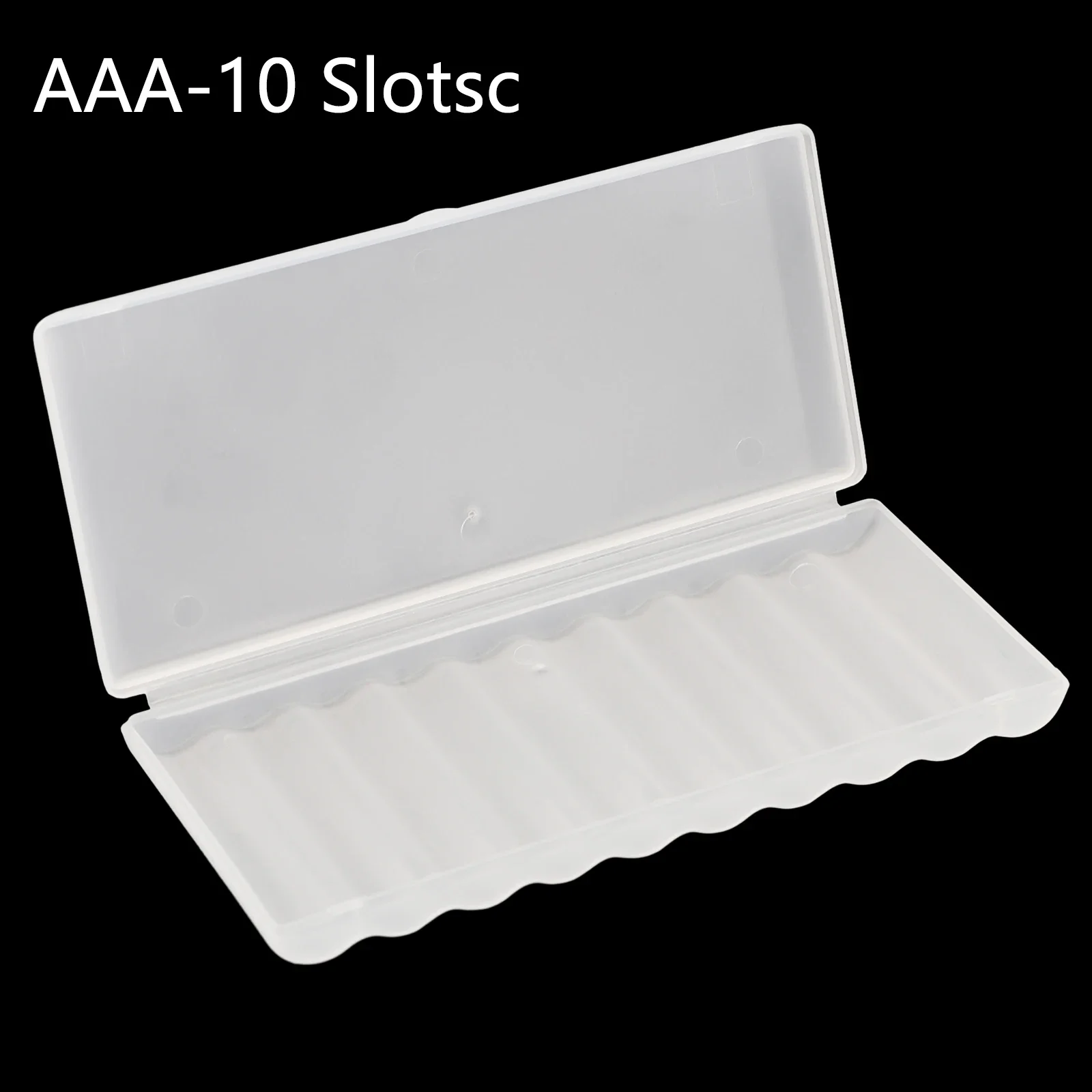 1pc 10Slot Hot Transparent White Plastic Battery Storage Box Hard Container Holder Case For AAA/AABattery Organizer Accessor
1pc 10Slot Hot Transparent White Plastic Battery Storage Box Hard Container Holder Case For AAA/AABattery Organizer Accessor
