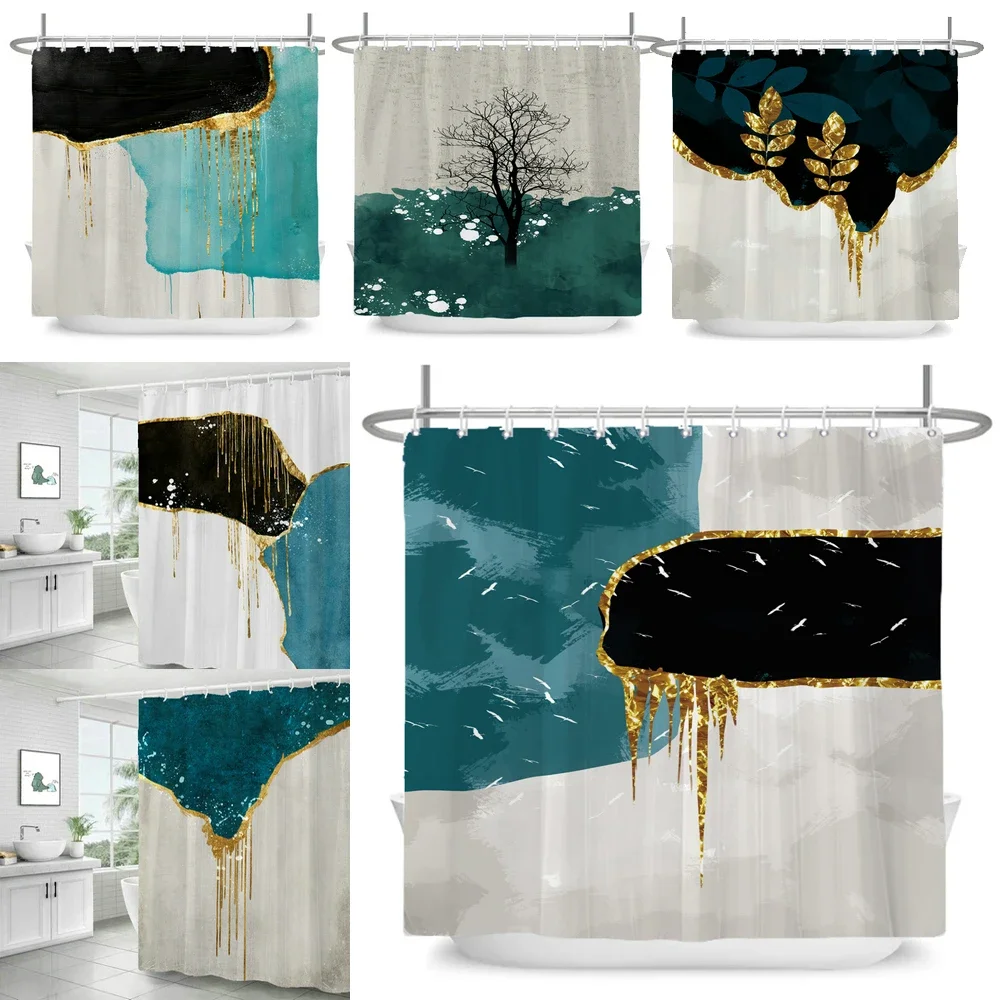 Nordic Abstract Art Shower Curtain Simple Geometry Bath Bathtub Curtain Waterproof Polyester Bathroom Curtain Accessories Decor
Nordic Abstract Art Shower Curtain Simple Geometry Bath Bathtub Curtain Waterproof Polyester Bathroom Curtain Accessories Decor