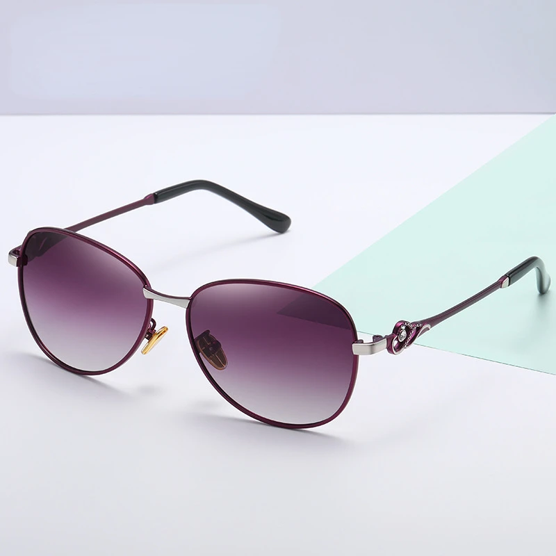 

Elegant Square Sunglasses Women Polarized Fashion Diamond Glasses Lady Anti-Glare Gradient Lens UV400 gafas de sol mujer