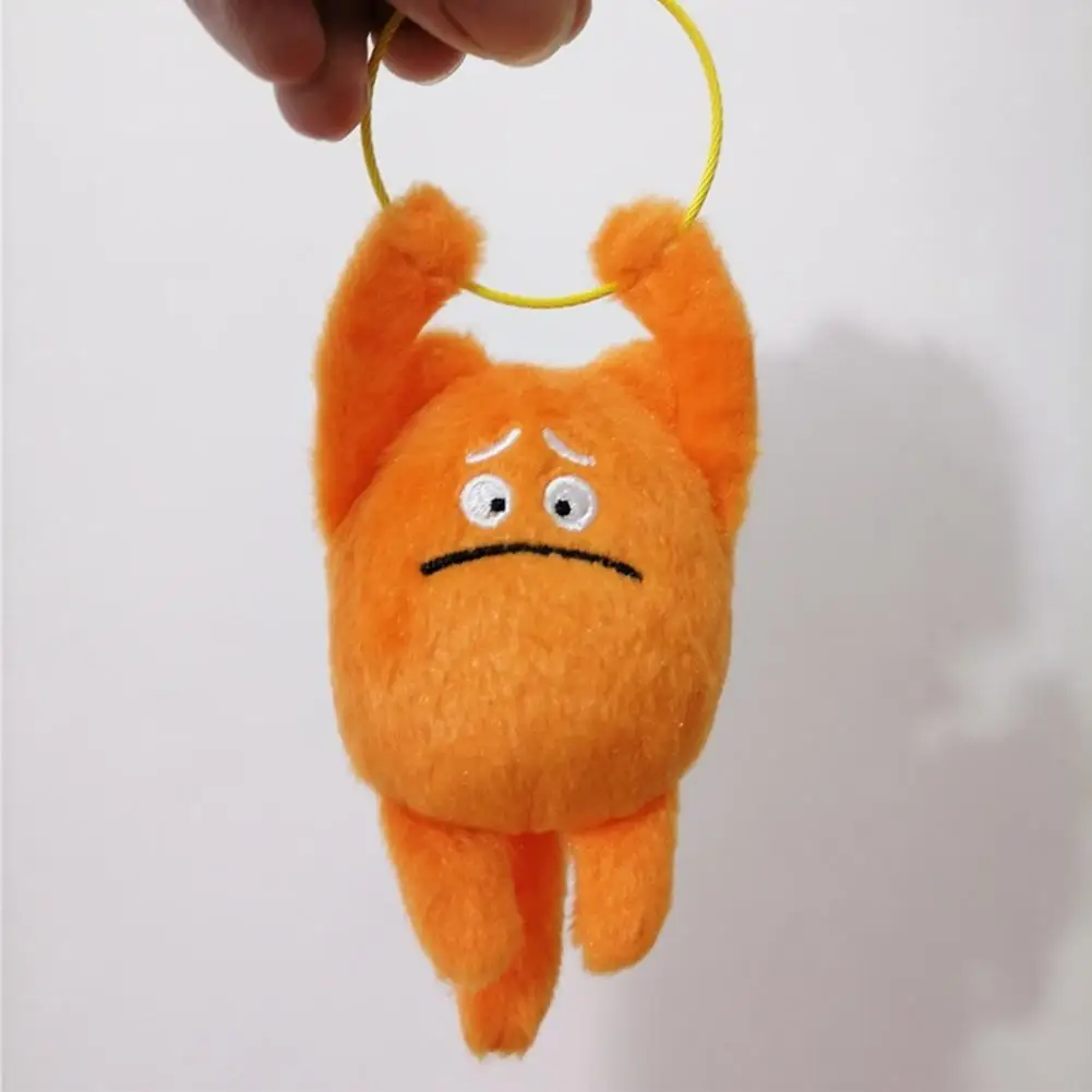 

Keychain Pendant Fluffy Kitten Doll Plush Pendant Adorable Soft Stuffed Key Ring Charm for Handbag Birthday Gift Cat Plush