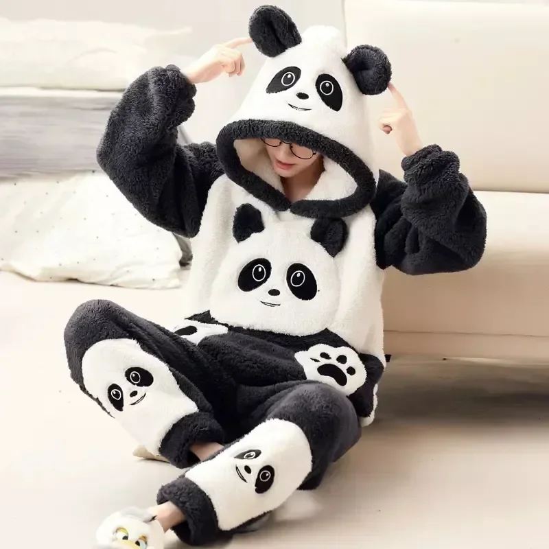 Warm Clothes Winter Thick Men Velvet Pyjama For Night Set Pajamas Male Plush Cute Sleepwear Flannel Fleece Home Coral Suit
Warm Clothes Winter Thick Men Velvet Pyjama For Night Set Pajamas Male Plush Cute Sleepwear Flannel Fleece Home Coral Suit