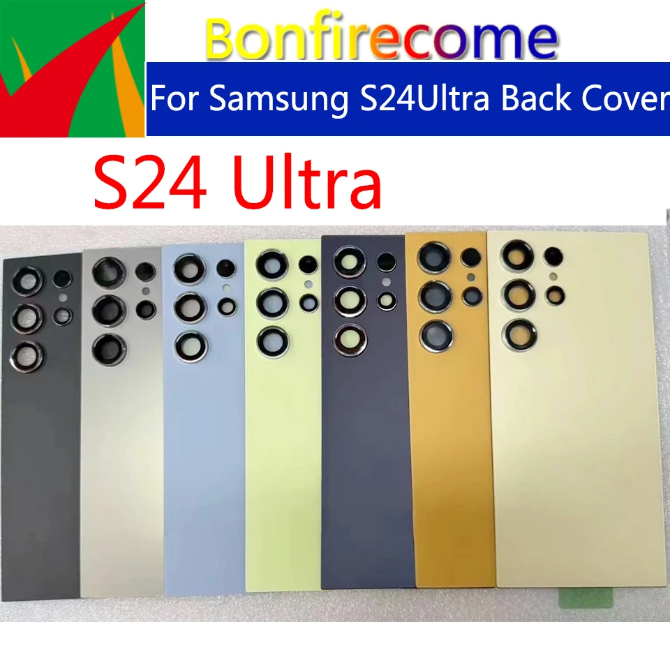 S24Ultra For Samsung Galaxy S24 Ultra S928 Back Battery Cover With Camera Lens Housing Case Replacement
S24Ultra For Samsung Galaxy S24 Ultra S928 Back Battery Cover With Camera Lens Housing Case Replacement